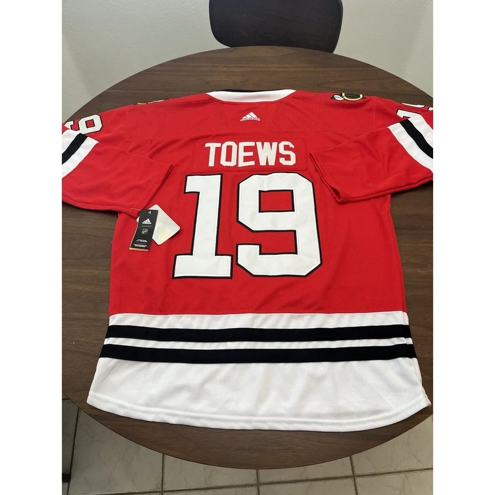 Chicago Blackhawks Jonathan Toews Hockey Jersey Strap Size 54 XL NWT Adidas NHL